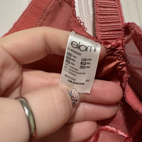 Elomi Rosewood Cate Wired Full Cup Bra 36K - Picture 4 of 5